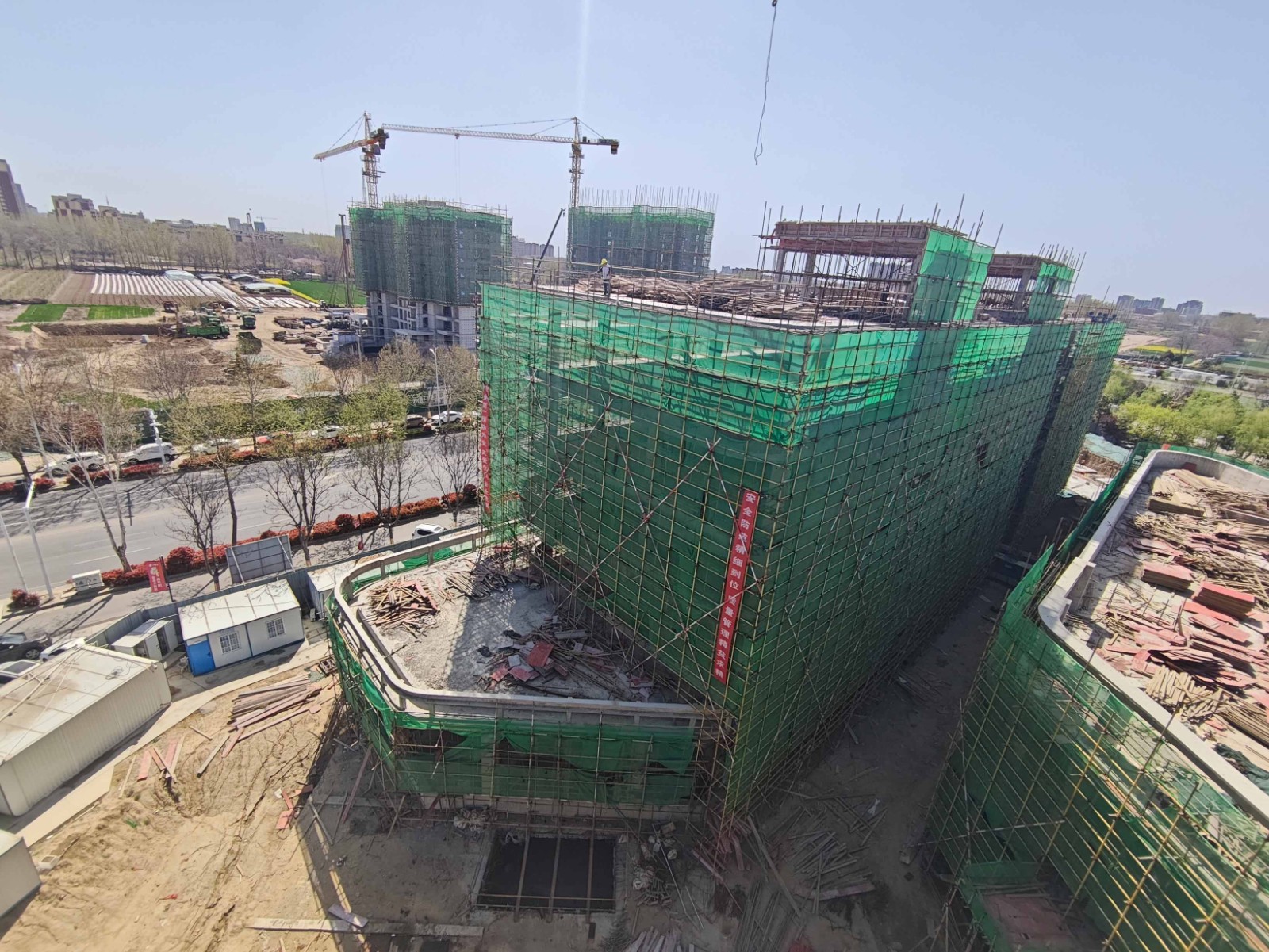 【鼎鑫·幸福滙】三月份工程進(jìn)度播報(bào)——春潮涌動(dòng)筑新章，幸福輪廓漸清晰！  